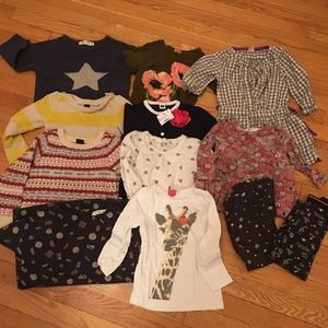 Bundle of 3T/4T girls’ clothing